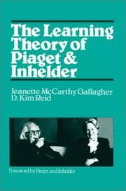Tapa de The Learning Theory of Piaget and Inhelder