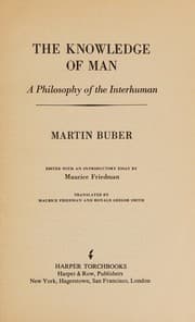 Tapa de The knowledge of man