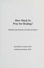 Tapa de How much to pray for healing