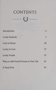Tapa de The lucky book