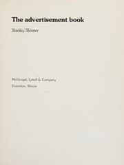 Tapa de Advertisement Book