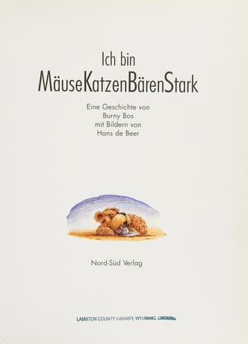 Tapa de Ich bin MäuseKatzenBärenstark