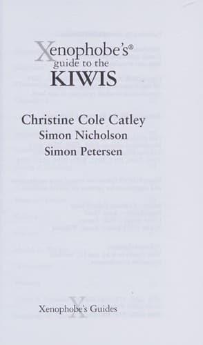 Tapa de Guide to the Kiwis