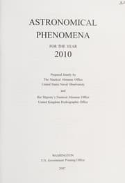 Tapa de Astronomical Phenomena for the Year 2010
