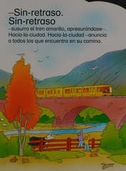 Tapa de El viaje del tren amarillo