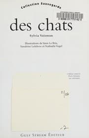 Tapa de Des chats