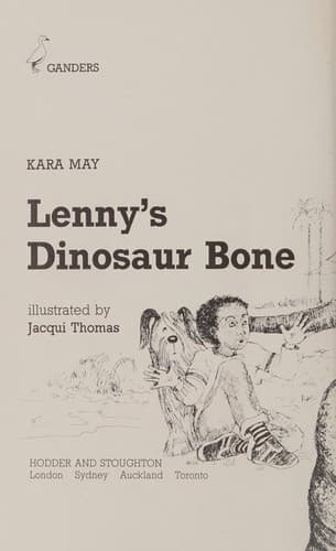 Tapa de Lenny's Dinosaur Bone (Ganders)