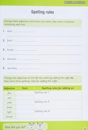 Tapa de Spelling and Vocabulary Workbook (Year 6)
