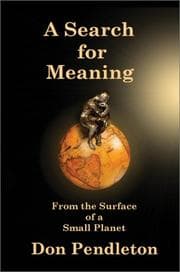 Tapa de A Search for Meaning