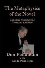 Tapa de The Metaphysics of the Novel