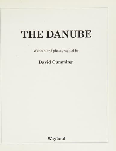 Tapa de The Danube (World's Rivers)