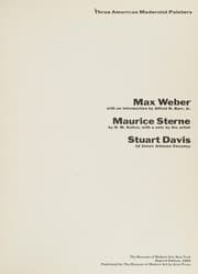 Tapa de Three American modernist painters