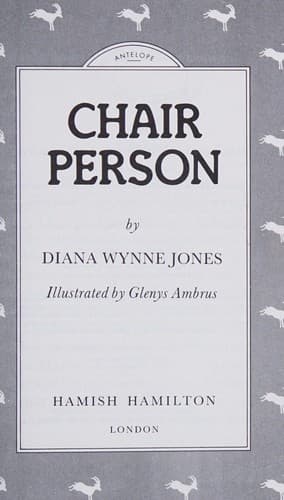 Tapa de Chair person