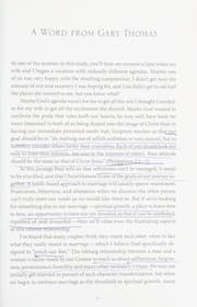 Tapa de Sacred Marriage Participant's Guide
