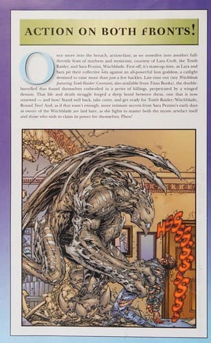 Tapa de Witchblade featuring Tomb raider