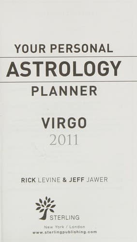 Tapa de Your Personal Astrology Planner 2011