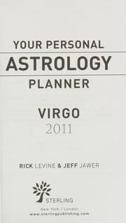 Tapa de Your Personal Astrology Planner 2011