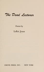 Tapa de The dead lecturer