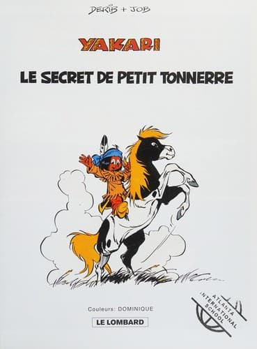 Tapa de Le secret de Petit Tonnerre