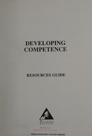 Tapa de Developing competence