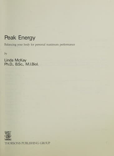 Tapa de Peak energy