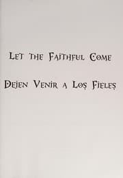 Tapa de Let the faithful come