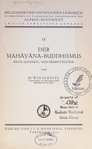 Tapa de Der mahāyāna-buddhismus