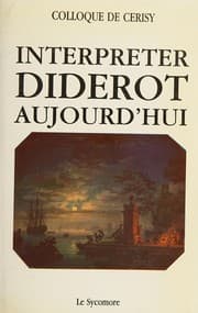 Tapa de Interpréter Diderot aujourd'hui