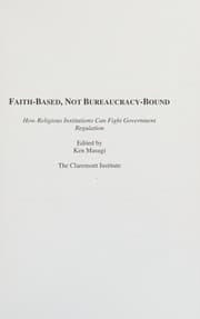 Tapa de Faith-based, not bureaucracy-bound