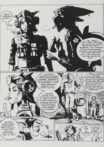 Tapa de Tank Girl three