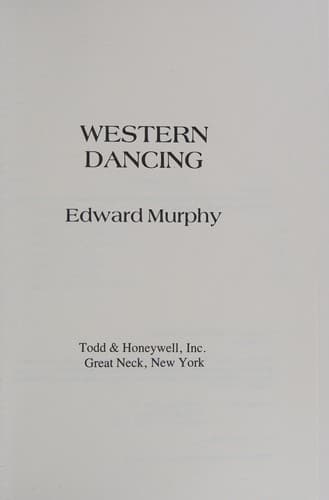 Tapa de Western dancing
