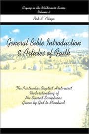 Tapa de General Bible Introduction and Articles of Faith