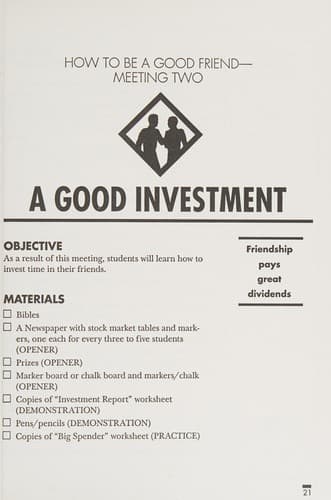 Tapa de How to Be a Good Friend