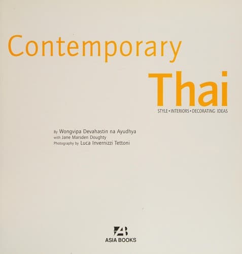 Tapa de Contemporary Thai