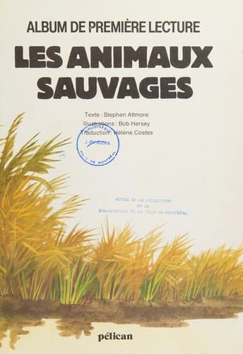Tapa de Les animaux sauvages