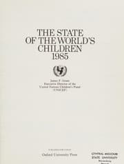 Tapa de State of the Worlds Children 1985