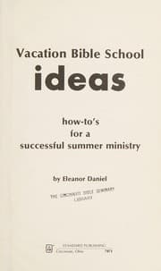 Tapa de Vacation Bible school ideas