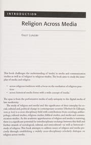 Tapa de Religion Across Media