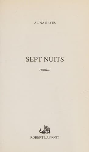 Tapa de Sept nuits