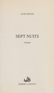 Tapa de Sept nuits