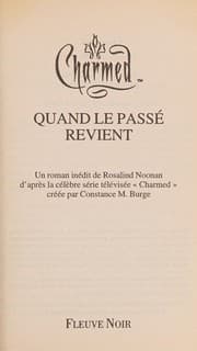 Tapa de Quand le passé revient