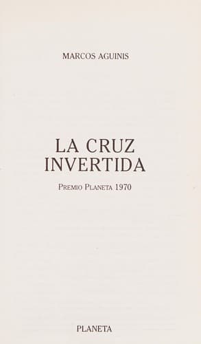 Tapa de Cruz Invertida, La