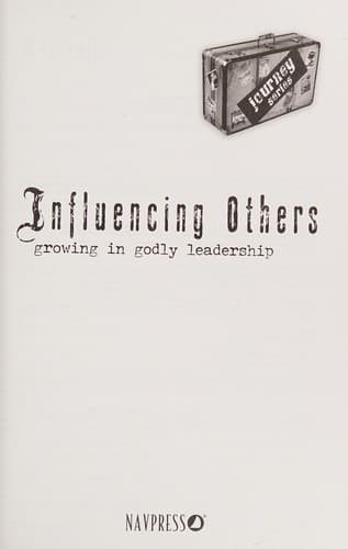 Tapa de Influencing others