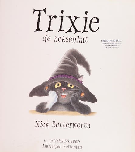 Tapa de Trixie de heksenkat