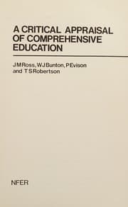 Tapa de A Critical appraisal of comprehensive education