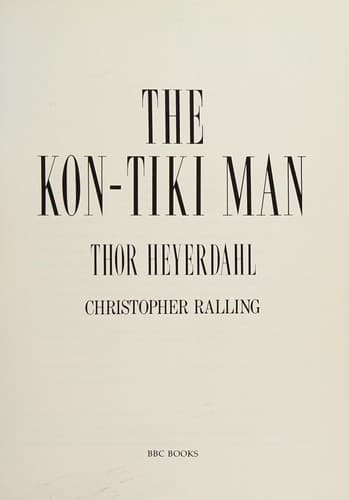 Tapa de The Kon-Tiki man