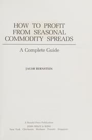 Tapa de How to profit from seasonal commodity spreads