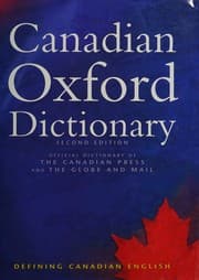 Tapa de Canadian Oxford dictionary