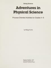 Tapa de Adventures in physical science