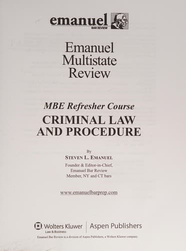 Tapa de Emanuel multistate review